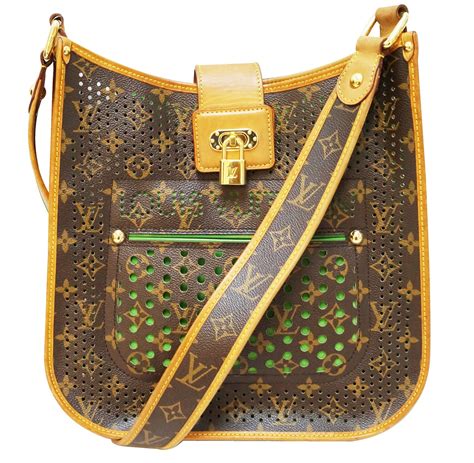 Louis Vuitton Limited Edition Monogram Perforated .